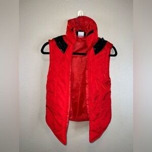 FORTNITE Red Childs Puffer Vest with spikes Size xl Medium Boy Girl‎ Spirit
